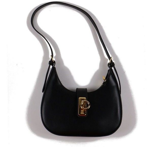 8 Other Reasons Handbags - 8 Other Reasons Shoulder Bag Luna Hobo Black Solid Small NEW MSRP 118